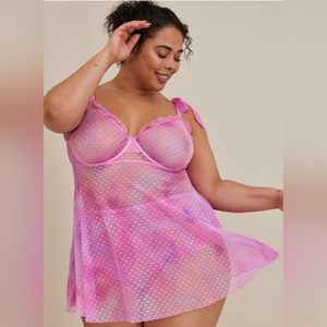 Torrid NWT Pink babydoll